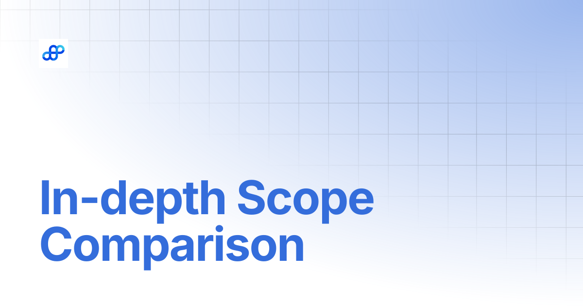 In-depth Scope Comparison | Whitepaper